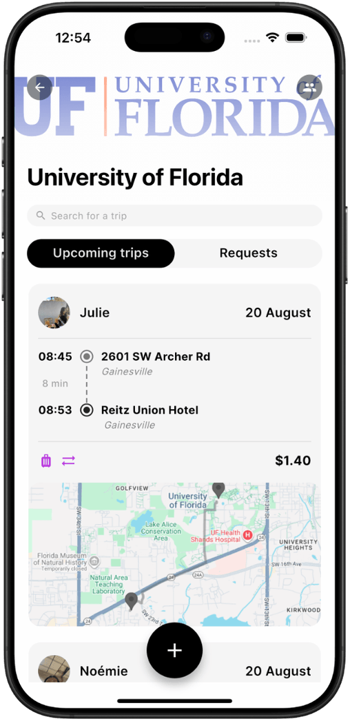 Flyte upcoming trips