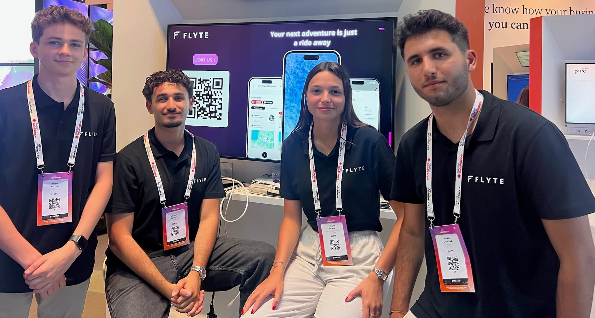 Flyte team at VivaTech