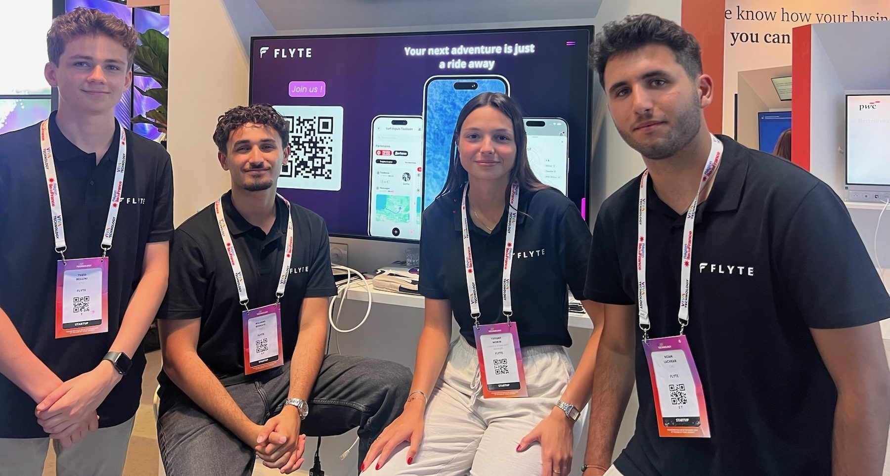 Flyte team at VivaTech